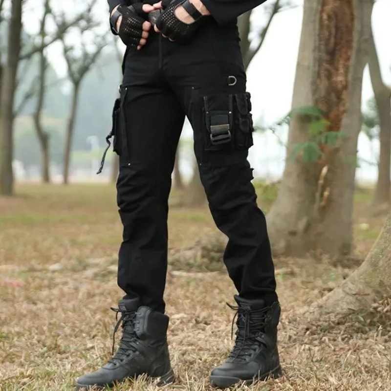 Outdoor Summer Mountaineering Wear Resistant Multi Pocket Trousers Men's Combat Military Tactical Loose Training Straight Pants
Outdoor Summer Mountaineering Wear Resistant Multi Pocket Trousers Men's Combat Military Tactical Loose Training Straight Pants