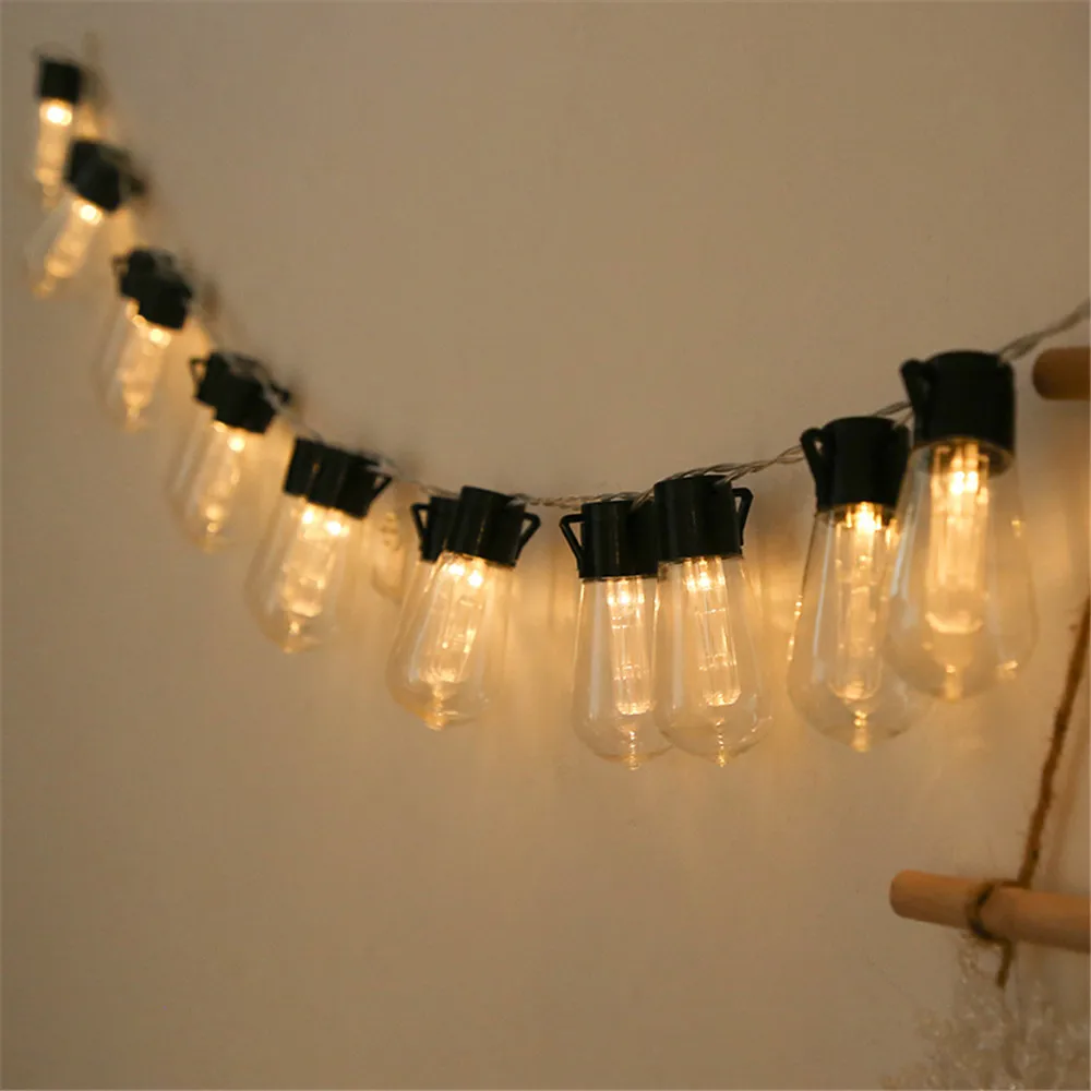 Dropshipping Solar LED Wedding String Fairy Light LED Globe Festoon Bulb Warm Fairy String Light Outdoor Party Garden Garland
Dropshipping Solar LED Wedding String Fairy Light LED Globe Festoon Bulb Warm Fairy String Light Outdoor Party Garden Garland