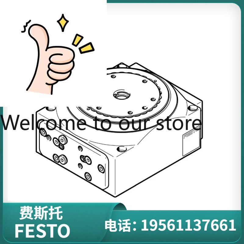 Festo FESTO Rotary Indexing Table DHTG-65-3-A 555448
Festo FESTO Rotary Indexing Table DHTG-65-3-A 555448