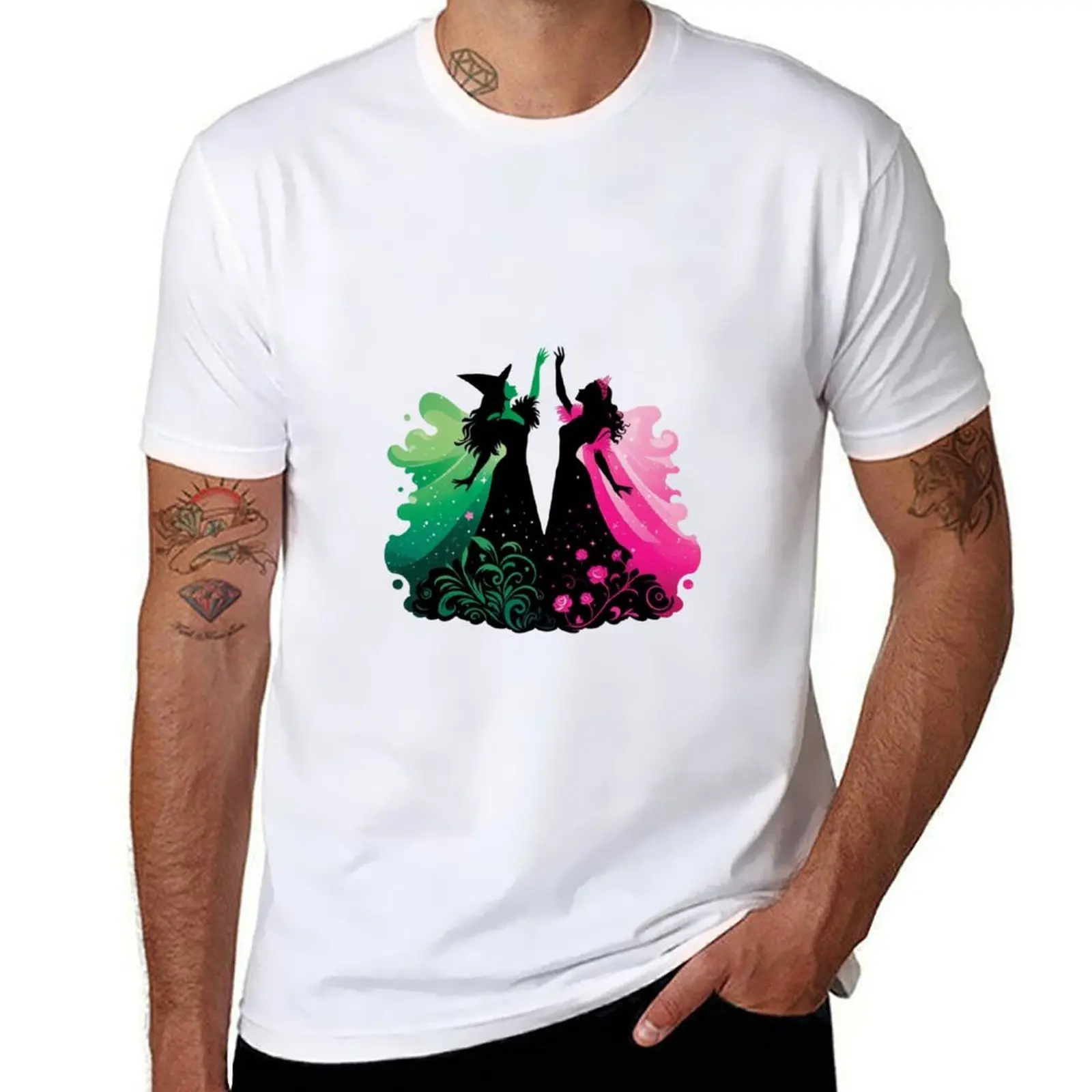 Elphaba & Glinda Wicked the Musical No Background T-Shirt t shirts for man pack white man tshirt T-Shirt
Elphaba & Glinda Wicked the Musical No Background T-Shirt t shirts for man pack white man tshirt T-Shirt