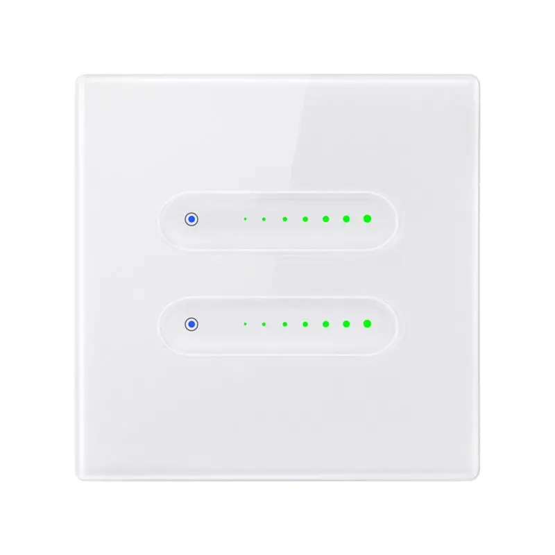Glass Panel Wifi Smart Dimmer Switch Tuya EU Touch Light Switch APP Remote Control Work For Alexa Google Home 1 Open-AT64
Glass Panel Wifi Smart Dimmer Switch Tuya EU Touch Light Switch APP Remote Control Work For Alexa Google Home 1 Open-AT64