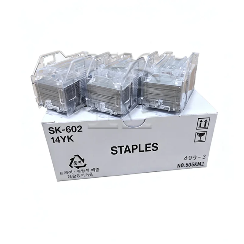MS-10A SK-602 Staples Staple Cartridge for Konica Minolta Bizhub C308 C368 C558 C7930 C458 C658 Compatible
MS-10A SK-602 Staples Staple Cartridge for Konica Minolta Bizhub C308 C368 C558 C7930 C458 C658 Compatible