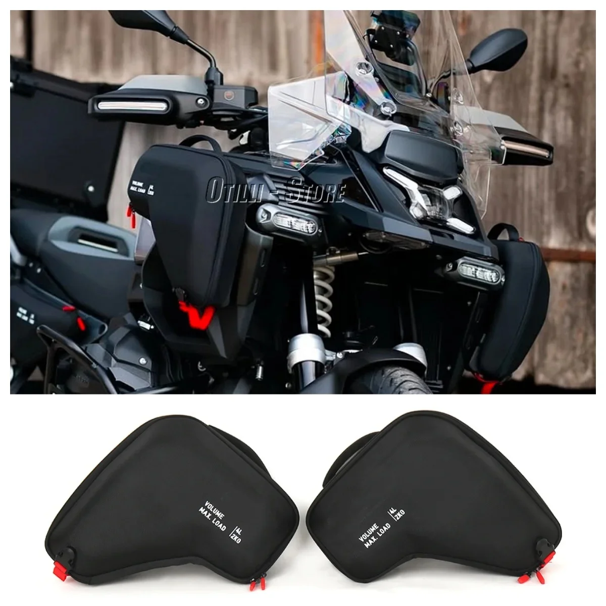 Для BMW R1300GS Adventure R 1300 GS ADV R1300GSA Мотоциклетные боковые сумки радиатора 4 л Седельные сумки с быстрой фиксацией Сумки для хранения инструментов для ремонта
Для BMW R1300GS Adventure R 1300 GS ADV R1300GSA Мотоциклетные боковые сумки радиатора 4 л Седельные сумки с быстрой фиксацией Сумки для хранения инструментов для ремонта