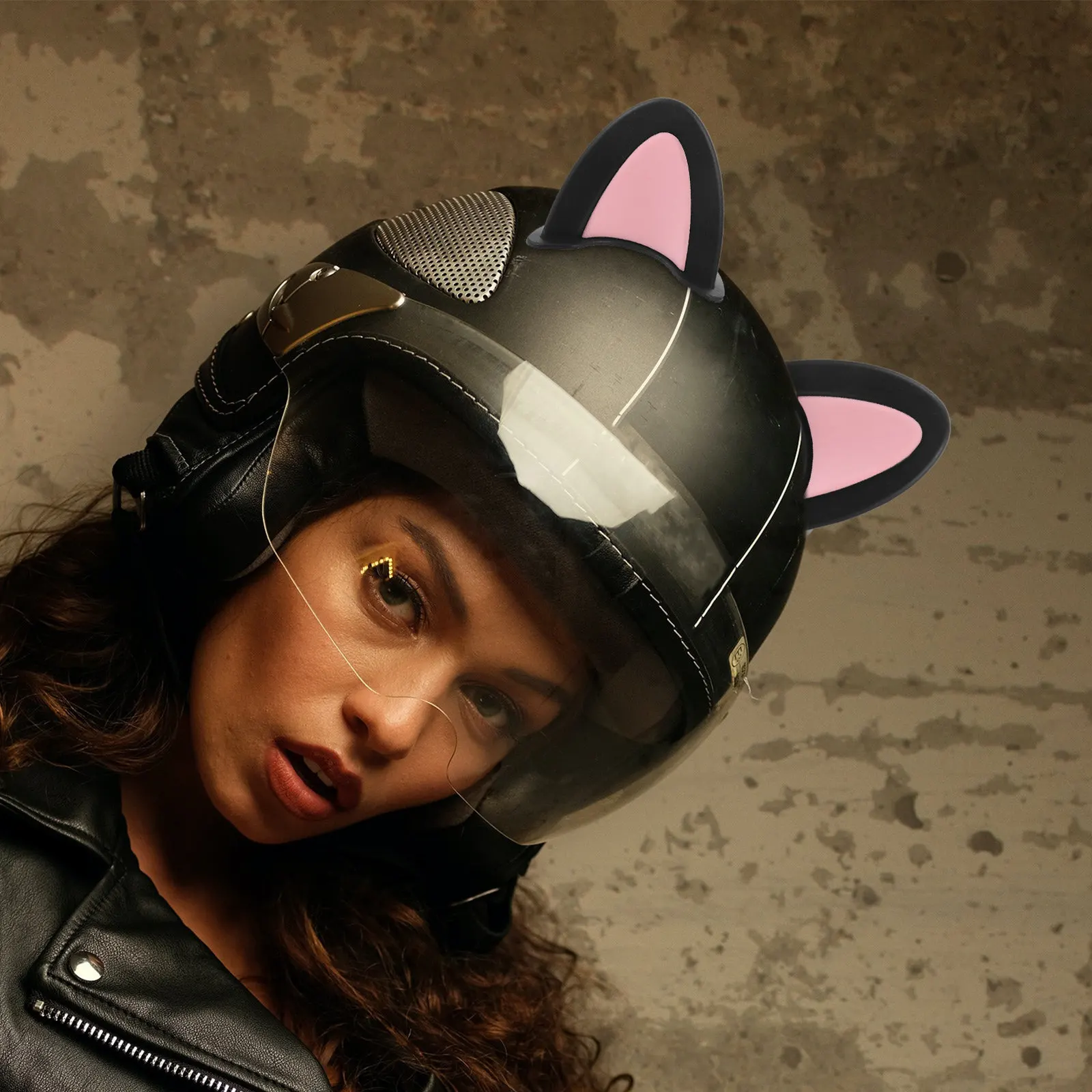 3Pairs Cat Ear Decor Made of ABS Material for Motorcycle Motorbike Scooter Helmets Unique Eye-Catching Kitten Ear
3Pairs Cat Ear Decor Made of ABS Material for Motorcycle Motorbike Scooter Helmets Unique Eye-Catching Kitten Ear
