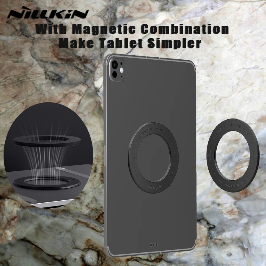 NILLKIN Ultra Magnetic Ring for iPad Pro Air Huawei matepad Samsung Tab Xiaomi Pad Google SnapHold SnapLink Pad Sticker Holder
NILLKIN Ultra Magnetic Ring for iPad Pro Air Huawei matepad Samsung Tab Xiaomi Pad Google SnapHold SnapLink Pad Sticker Holder