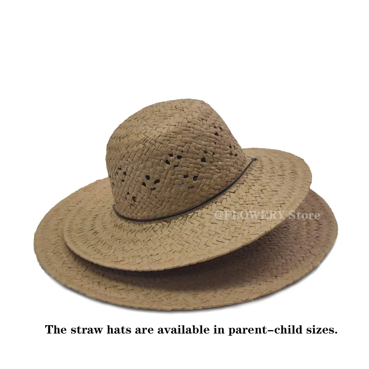 Spring Summer Family Straw Hat Hollow-Out Hand-Woven Wide Brim Drawstring UV Protection for Outings
Spring Summer Family Straw Hat Hollow-Out Hand-Woven Wide Brim Drawstring UV Protection for Outings
