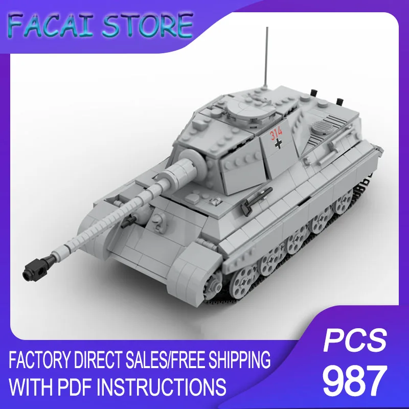 Armored Car Model Moc Building Bricks Tiger II Ausf B Heavy Tank Model Technology Blocks Gift Christmas Toys DIY Set Assembly
Armored Car Model Moc Building Bricks Tiger II Ausf B Heavy Tank Model Technology Blocks Gift Christmas Toys DIY Set Assembly