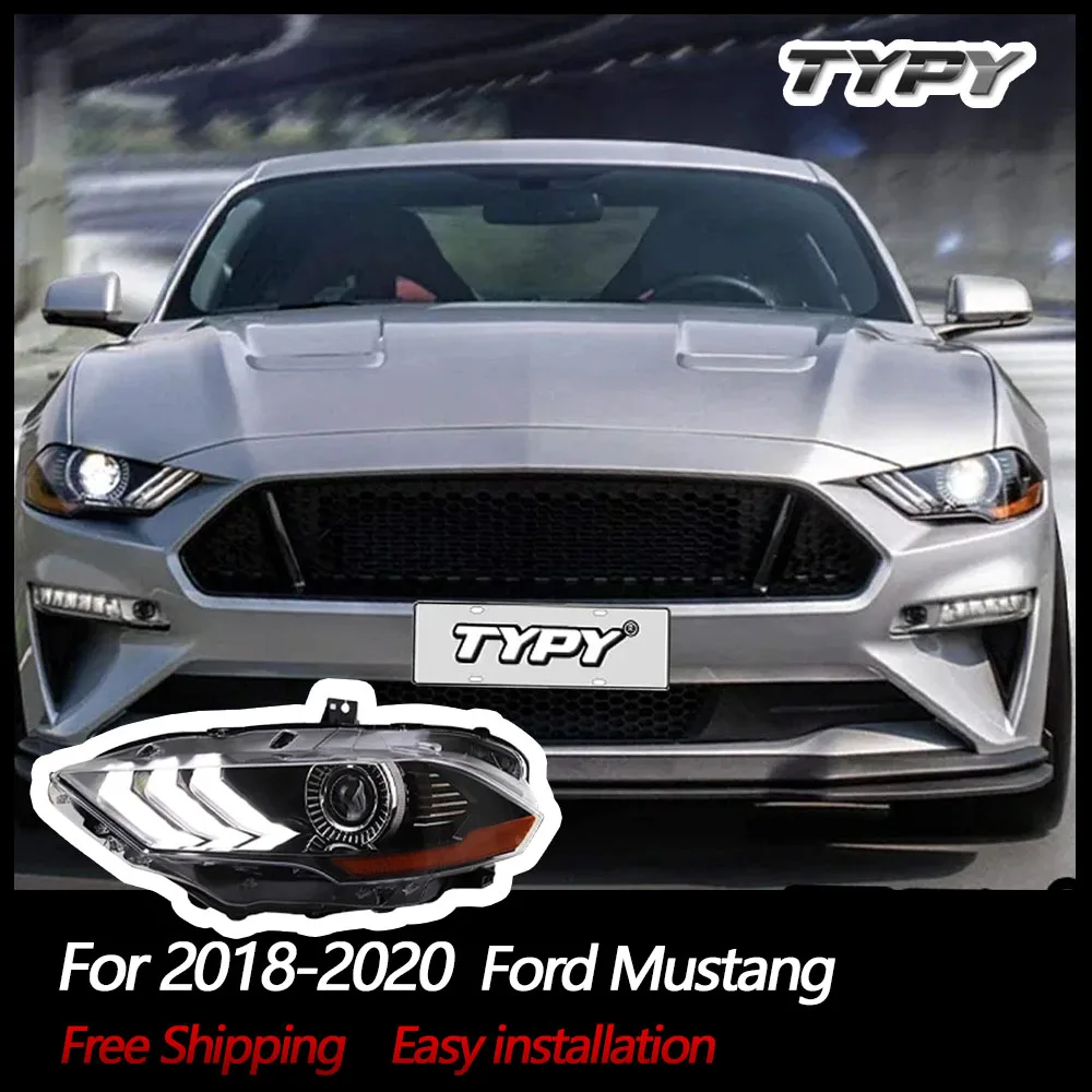 Автомобильные фары головного света для Mustang 2018 2019 2020, передняя фара проектора в сборе с двухлучевой линзой, со стороны водителя и пассажира
Автомобильные фары головного света для Mustang 2018 2019 2020, передняя фара проектора в сборе с двухлучевой линзой, со стороны водителя и пассажира
