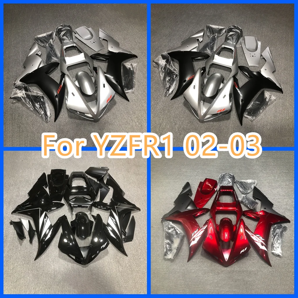 Prime Fairings Kit for YAMAHA 2002-2003 YZF R 1 YZF-1000 02 03 YZF Silver Black R1 1000CC YZFR1 Motorcycle Body Repair Bodykits
Prime Fairings Kit for YAMAHA 2002-2003 YZF R 1 YZF-1000 02 03 YZF Silver Black R1 1000CC YZFR1 Motorcycle Body Repair Bodykits