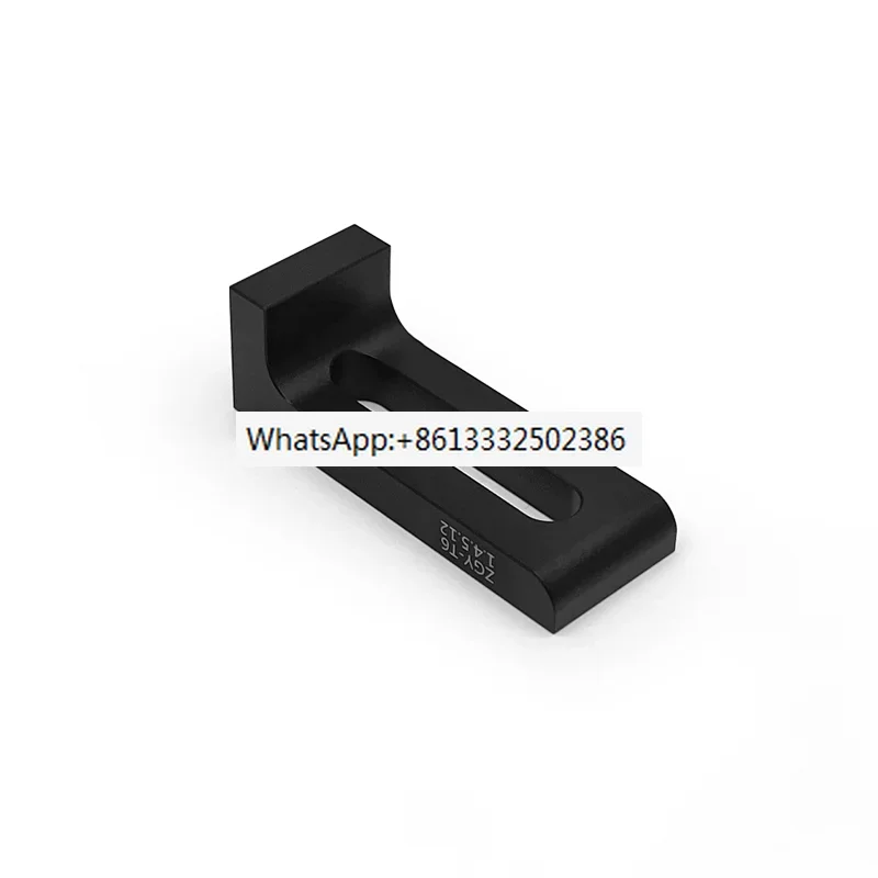 2PCS Platform bread board universal L-shaped pressure plate with M6 through-hole aluminum alloy black
2PCS Platform bread board universal L-shaped pressure plate with M6 through-hole aluminum alloy black