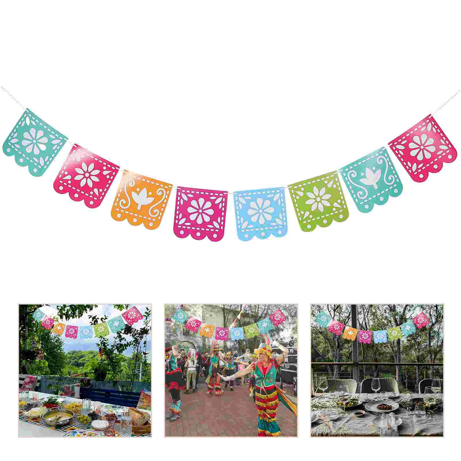 3 Sets Party Flags and Cards Cutouts Banners Day of The Dead Diverse Paper Decoration Fiesta
3 Sets Party Flags and Cards Cutouts Banners Day of The Dead Diverse Paper Decoration Fiesta