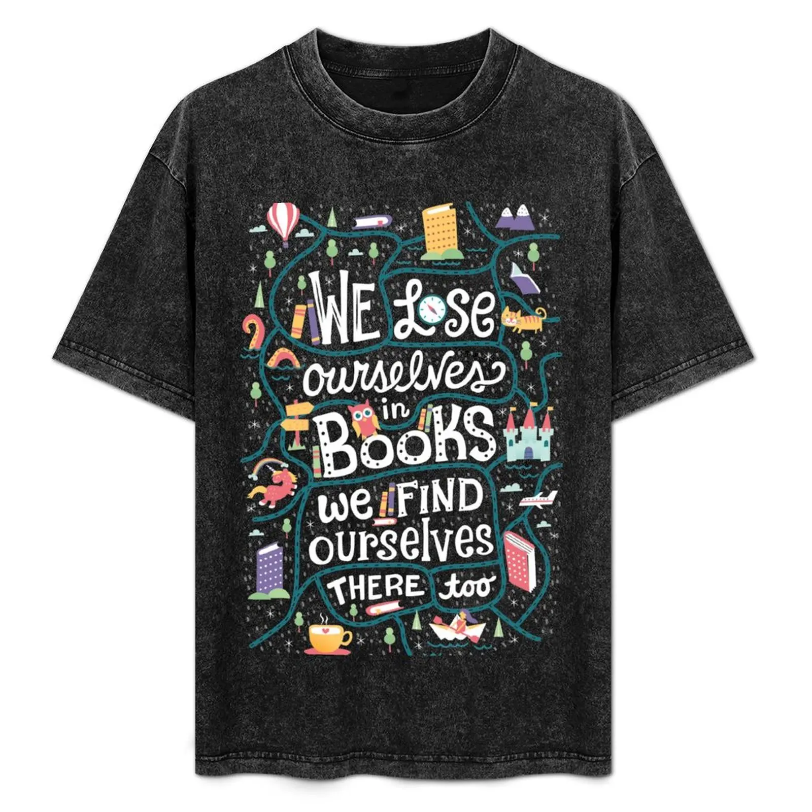 Lose ourselves in books T-Shirt Casual Fashion Short Sleeve Cotton T-Shirt
Lose ourselves in books T-Shirt Casual Fashion Short Sleeve Cotton T-Shirt