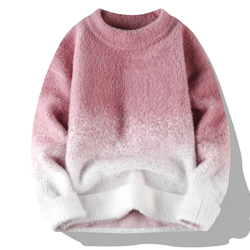 Men Sweater Long Sleeve Pullovers Jumper Flat Knitted Sweaters Mock Neck Loose Fit High Street Standard Wool 2024 Winter
Men Sweater Long Sleeve Pullovers Jumper Flat Knitted Sweaters Mock Neck Loose Fit High Street Standard Wool 2024 Winter