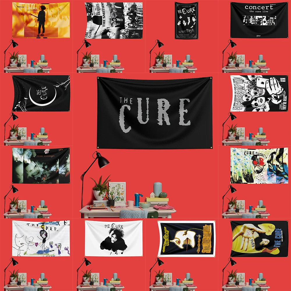 the cure Alternative Rock Flag 3x5 FT 90x150cm Polyester Decorative Banner Tapestry For Music Fans Bedroom Wall Decoration
the cure Alternative Rock Flag 3x5 FT 90x150cm Polyester Decorative Banner Tapestry For Music Fans Bedroom Wall Decoration