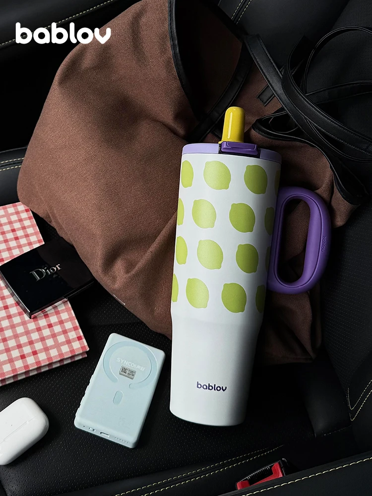 Термокружка Bablov Giic с большой вместимостью, с покрытием, для офиса, высокоэстетичная, для женщин
Термокружка Bablov Giic с большой вместимостью, с покрытием, для офиса, высокоэстетичная, для женщин