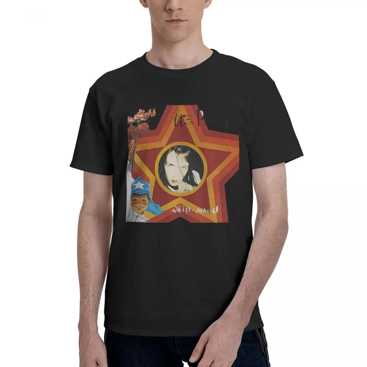 Liz Phair Whip Smart 100% Cotton Casual Breathable Confortable Men Top Men's Clothing Deals Graphic Tee
Liz Phair Whip Smart 100% Cotton Casual Breathable Confortable Men Top Men's Clothing Deals Graphic Tee