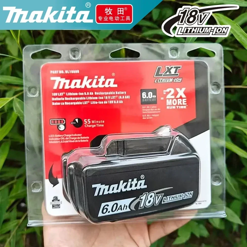 Original Makita 6Ah/5Ah/3Ah for Makita 18V Battery BL1830B BL1850B BL1850 BL1840 BL1860 BL1815 Replacement Lithium Battery
Original Makita 6Ah/5Ah/3Ah for Makita 18V Battery BL1830B BL1850B BL1850 BL1840 BL1860 BL1815 Replacement Lithium Battery