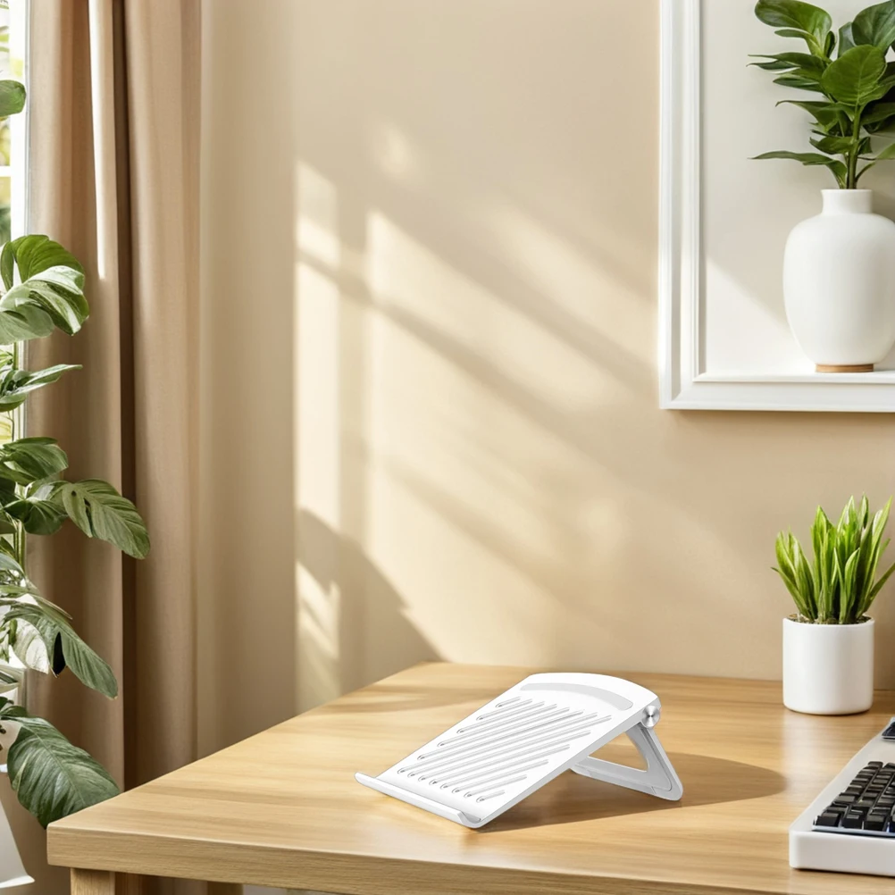 Laptop Stand Foldable 17In Stable Height Adjustable Risers White Desktop Heat Dissipation Compatible Bracket Multi-angle Holder
Laptop Stand Foldable 17In Stable Height Adjustable Risers White Desktop Heat Dissipation Compatible Bracket Multi-angle Holder