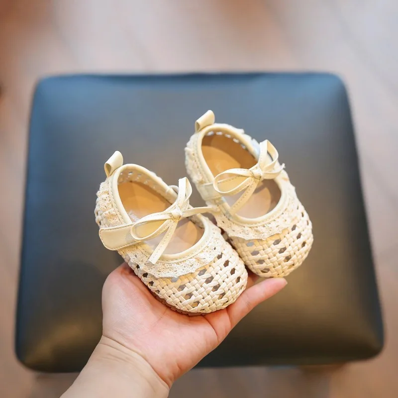 Baby Walking Shoes Weave Sweet Round Toes Kids Casual Shoes Cute Lace Soft Bottom 2026 New Fashion Toddler Flat Shoes Non-slip
Baby Walking Shoes Weave Sweet Round Toes Kids Casual Shoes Cute Lace Soft Bottom 2026 New Fashion Toddler Flat Shoes Non-slip