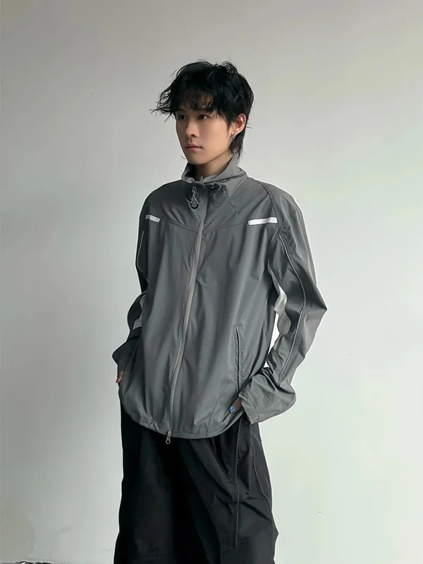 Deep Grey Mesh Sports Sun Protection Clothing Men's Summer Outdoor Quick Dry Collared Jacket Anti-Uv Thin Outerwear
Deep Grey Mesh Sports Sun Protection Clothing Men's Summer Outdoor Quick Dry Collared Jacket Anti-Uv Thin Outerwear