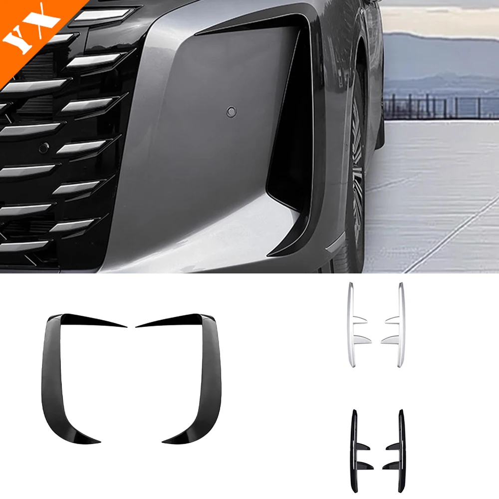 For BYD M9 2025 2026 accessories Black Car Front Fog Lampshade, Front Fog Light Strip, Front Bumper Scratch Protection
For BYD M9 2025 2026 accessories Black Car Front Fog Lampshade, Front Fog Light Strip, Front Bumper Scratch Protection