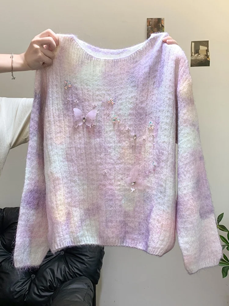 Новый женский вязаный свитер Sweet Heavy Diamond Long Sleeve для осени и зимы: модный, стройнящий, из высококачественных материалов
Новый женский вязаный свитер Sweet Heavy Diamond Long Sleeve для осени и зимы: модный, стройнящий, из высококачественных материалов