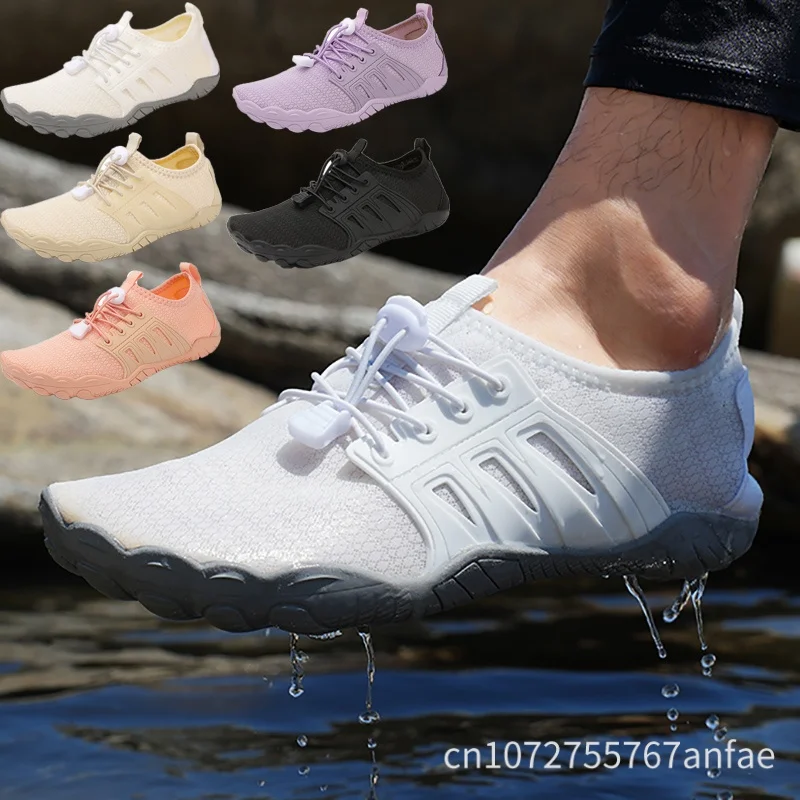 Unisex Lightweight Barefoot Wading Sneakers Breathable Quick Dry Aqua Shoes Non-slip Soft Water Shoes for Beach Walking Surfing
Unisex Lightweight Barefoot Wading Sneakers Breathable Quick Dry Aqua Shoes Non-slip Soft Water Shoes for Beach Walking Surfing