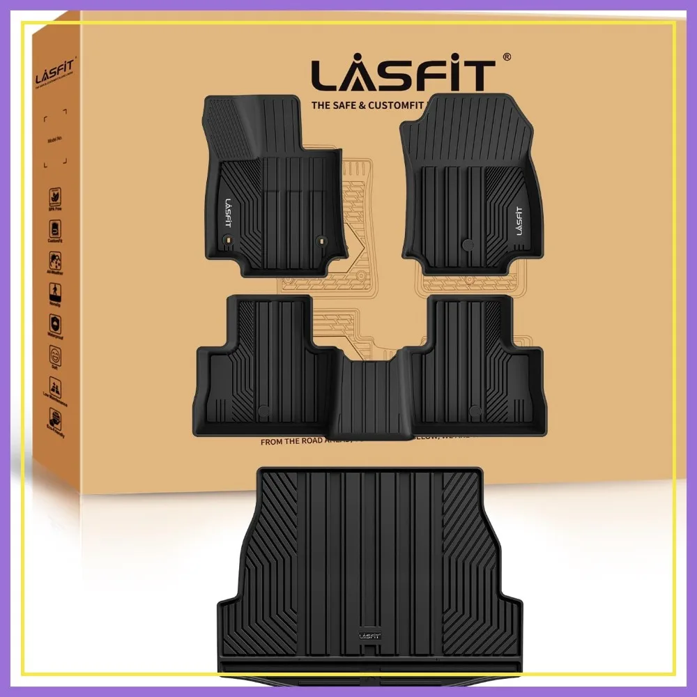 Custom Fit Floor Mats for Toyota RAV4 2019-2025 (Not Hybrid) All Weather TPE Liners Full Set Black
Custom Fit Floor Mats for Toyota RAV4 2019-2025 (Not Hybrid) All Weather TPE Liners Full Set Black