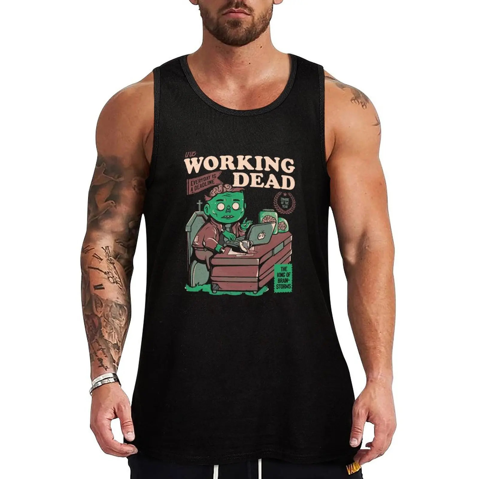 The Working Dead - Funny Zombie Office Gift Tank Top Basic Everyday Tank Top Regular Fit Soft Undershirt
The Working Dead - Funny Zombie Office Gift Tank Top Basic Everyday Tank Top Regular Fit Soft Undershirt
