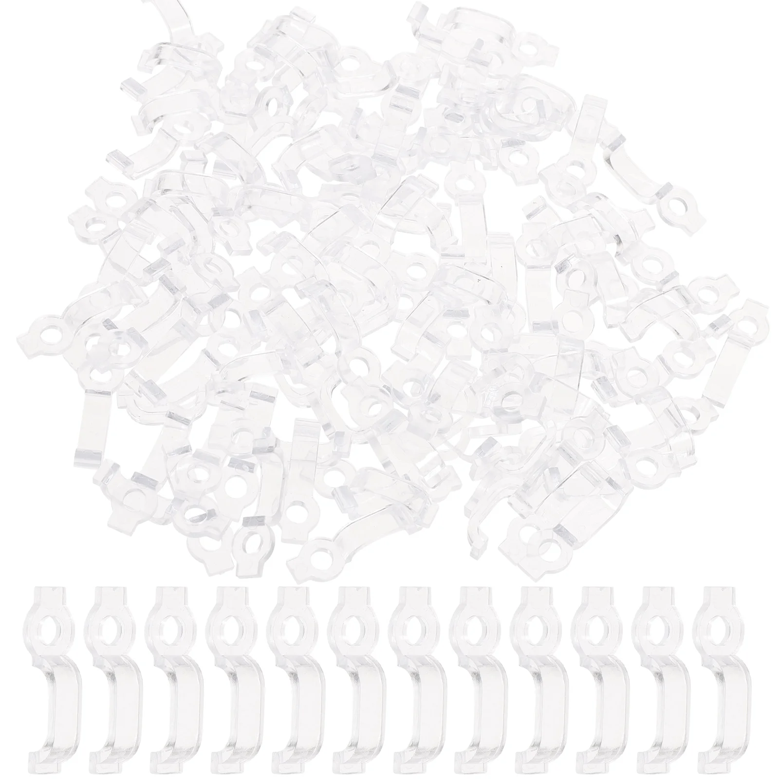 Holder Light Strip Clip Bar Rope Fixing Clips LED Transparent Nylon Lighting Accessories
Holder Light Strip Clip Bar Rope Fixing Clips LED Transparent Nylon Lighting Accessories