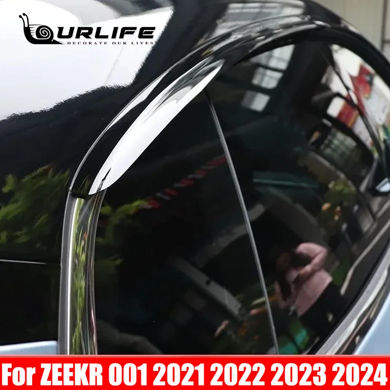 For ZEEKR 001 2021 2022 2023 2024 Window Visor Awnings Shelters Vent Shades Sun Rain Deflector Guard Auto Accessories
For ZEEKR 001 2021 2022 2023 2024 Window Visor Awnings Shelters Vent Shades Sun Rain Deflector Guard Auto Accessories