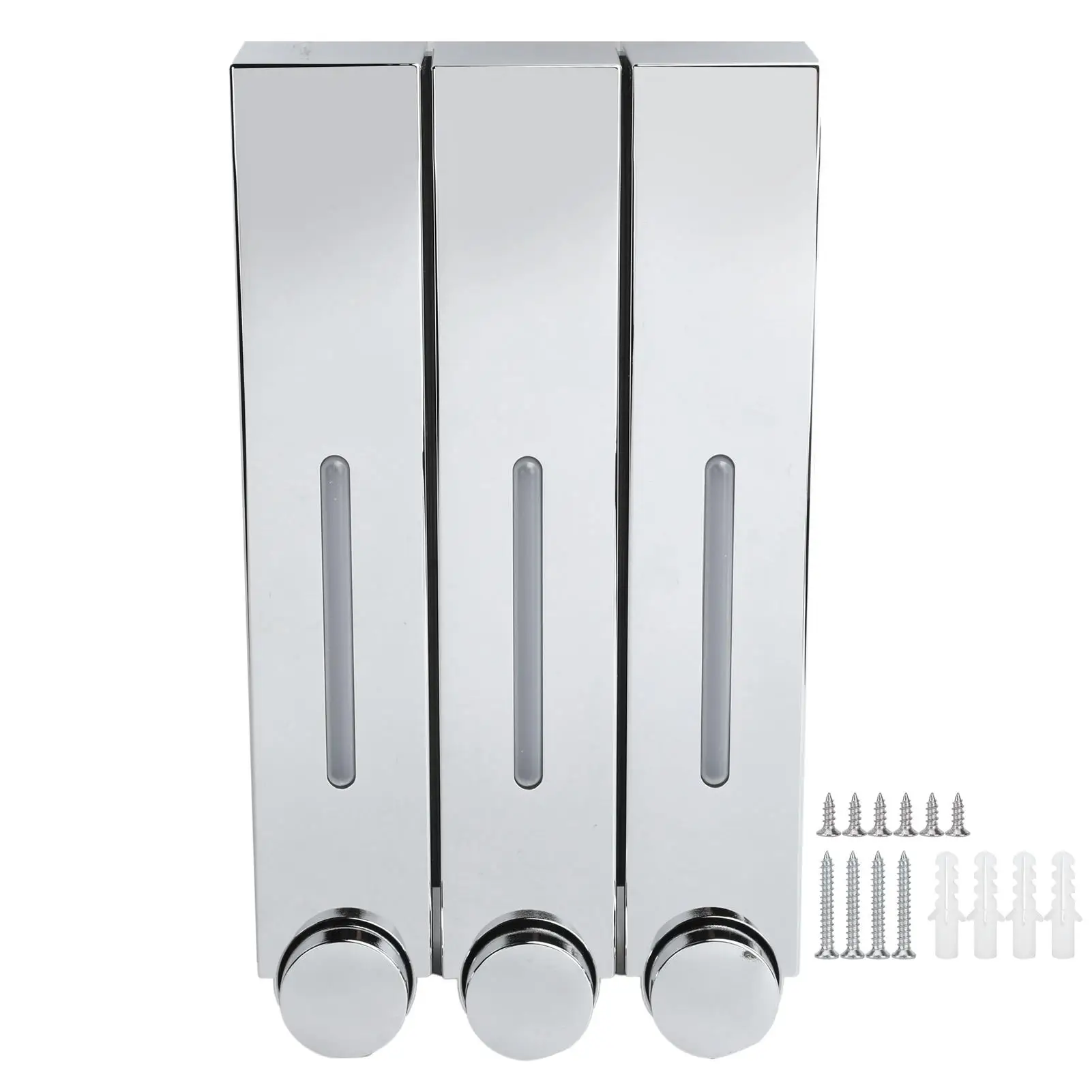 3x 420ML Wall Mounted Liquid Soap Dispenser for bathroom Shower Gel Shampoo Home Supplies
3x 420ML Wall Mounted Liquid Soap Dispenser for bathroom Shower Gel Shampoo Home Supplies