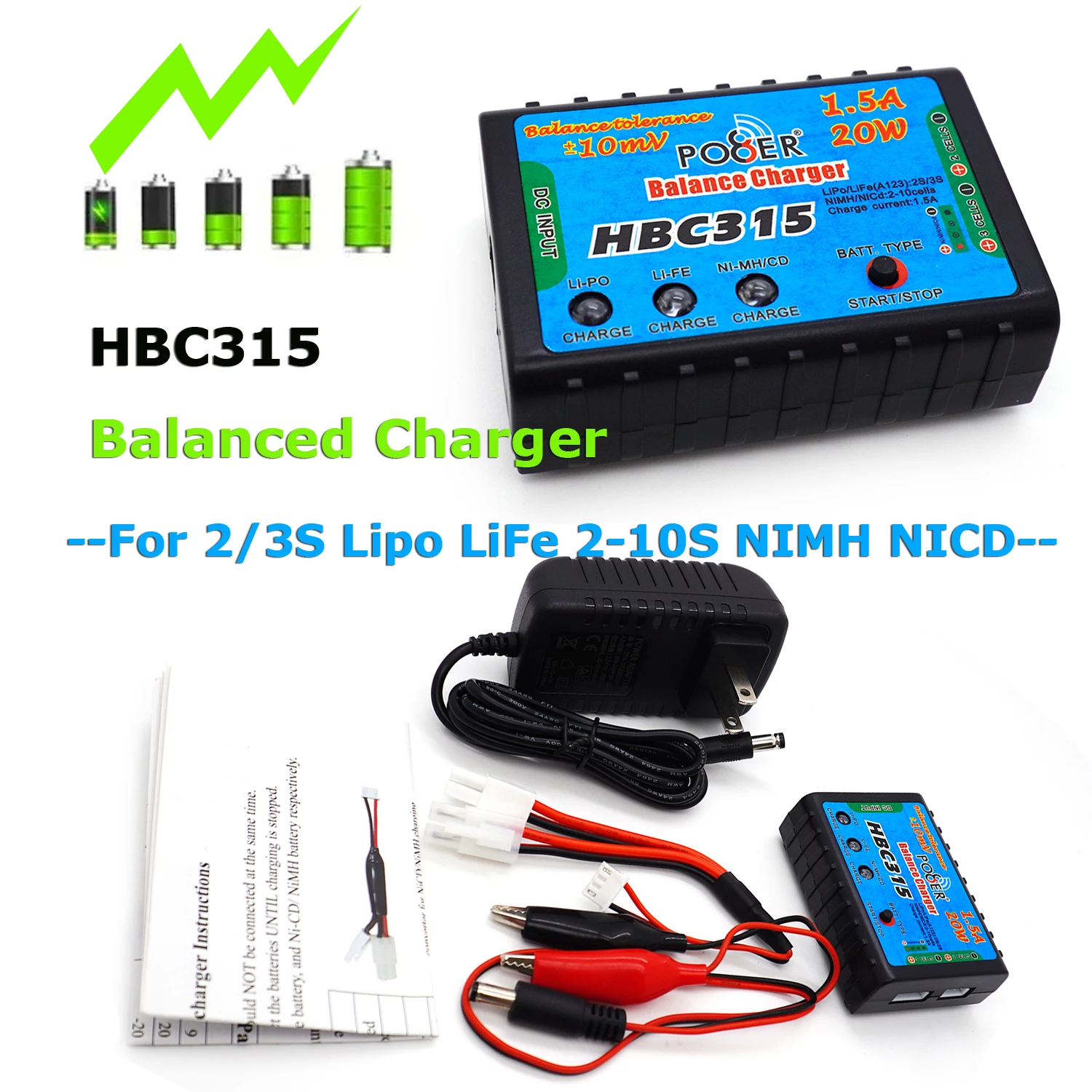 HBC315 20 Вт 1,5 А Сбалансированное зарядное устройство с адаптером Lipo LiFe NIMH/CD Зарядное устройство для RC автомобиля Лодка Вертолет FPV Дрон RC Модель
HBC315 20 Вт 1,5 А Сбалансированное зарядное устройство с адаптером Lipo LiFe NIMH/CD Зарядное устройство для RC автомобиля Лодка Вертолет FPV Дрон RC Модель