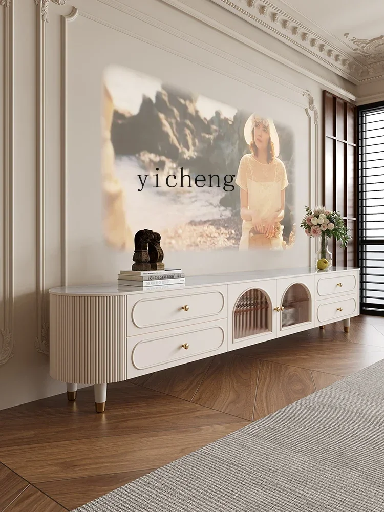 GZ rock slab solid wood TV cabinet coffee table combination living room home retro floor cabinet modern simple and advanced
GZ rock slab solid wood TV cabinet coffee table combination living room home retro floor cabinet modern simple and advanced