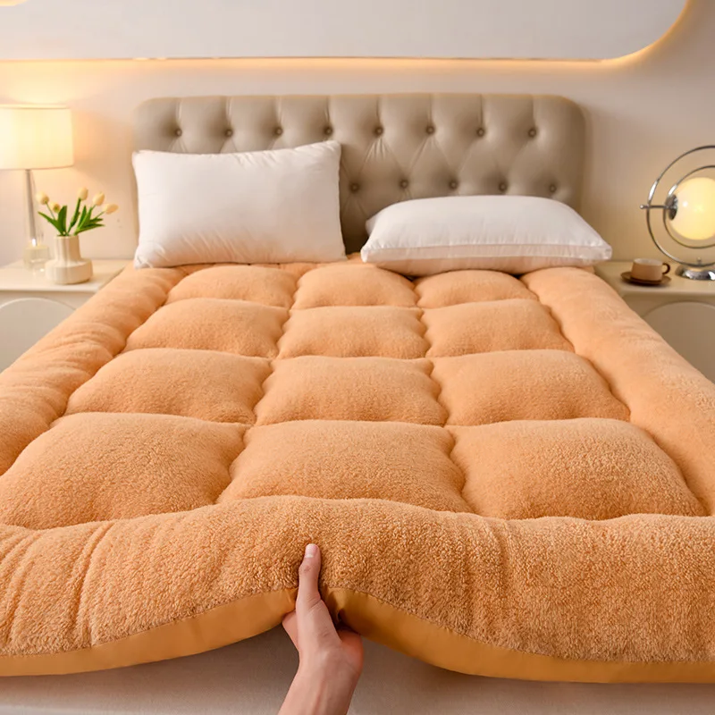 Factory direct sale Minimalist Durable Winter down silk cotton mattress lamb down bed mattress single winter bedding
Factory direct sale Minimalist Durable Winter down silk cotton mattress lamb down bed mattress single winter bedding