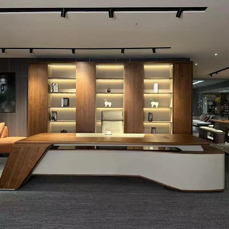 Brown Manager Executive Office Desk Modern Drawers Large Luxury Computer Desk Standing Study Mesa Escritorio Work Station Table
Brown Manager Executive Office Desk Modern Drawers Large Luxury Computer Desk Standing Study Mesa Escritorio Work Station Table