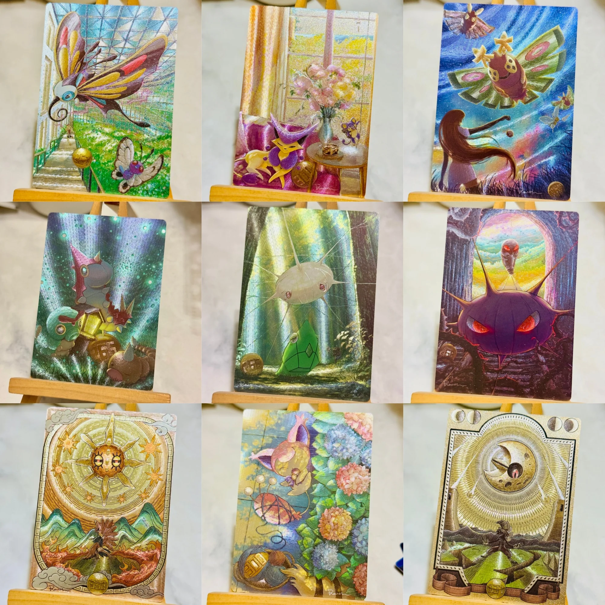 9Pcs/set 63X88Mm Diy Self Made Ptcg Generation 3 Collection Card Coarse Flash Craftsmanship Ptcg Anime Cards Gift Toys
9Pcs/set 63X88Mm Diy Self Made Ptcg Generation 3 Collection Card Coarse Flash Craftsmanship Ptcg Anime Cards Gift Toys