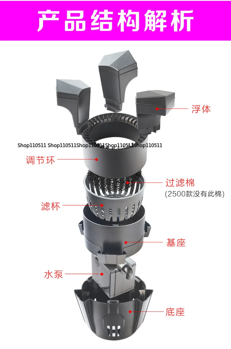 Fish Pond Purification Filter, Multifunctional Skimmer for Collecting Leaves, Debris and Absorbing Oil Film
Fish Pond Purification Filter, Multifunctional Skimmer for Collecting Leaves, Debris and Absorbing Oil Film