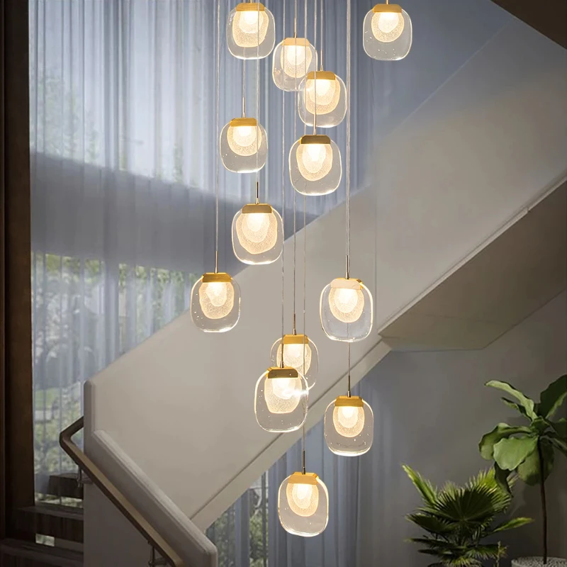 Modern Simple Light Luxury Bedside Chandeliers, Square Crystal Creative, Dining Room Duplex Apartment Decor Lighting, Dimmable
Modern Simple Light Luxury Bedside Chandeliers, Square Crystal Creative, Dining Room Duplex Apartment Decor Lighting, Dimmable
