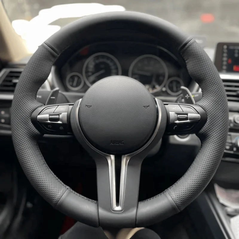 Чехол на руль автомобиля из натуральной кожи для BMW M Sport F10 F12 F30 F32 F34 F45 F22 Чехол на ручку Салон Аксессуары для автомобиля
Чехол на руль автомобиля из натуральной кожи для BMW M Sport F10 F12 F30 F32 F34 F45 F22 Чехол на ручку Салон Аксессуары для автомобиля