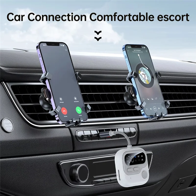 B37B-Audio Receiver Transmitter Wireless LED Display 5.4 3.5Mm AUX TF Card For Airplane TV PC Car
B37B-Audio Receiver Transmitter Wireless LED Display 5.4 3.5Mm AUX TF Card For Airplane TV PC Car
