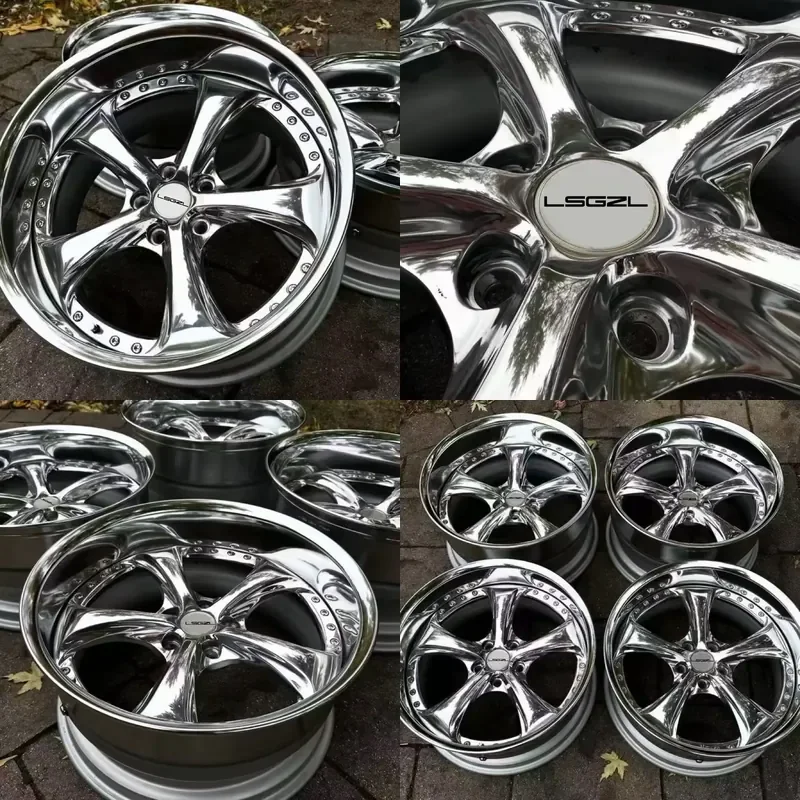 i LSGZL Customized Forged Wheel 2 Piece 18 19 20 21 22 Inch 5 Spokes Wheel Aluminum Alloy Forged Wheel 5X130 5x112 Chrome
i LSGZL Customized Forged Wheel 2 Piece 18 19 20 21 22 Inch 5 Spokes Wheel Aluminum Alloy Forged Wheel 5X130 5x112 Chrome