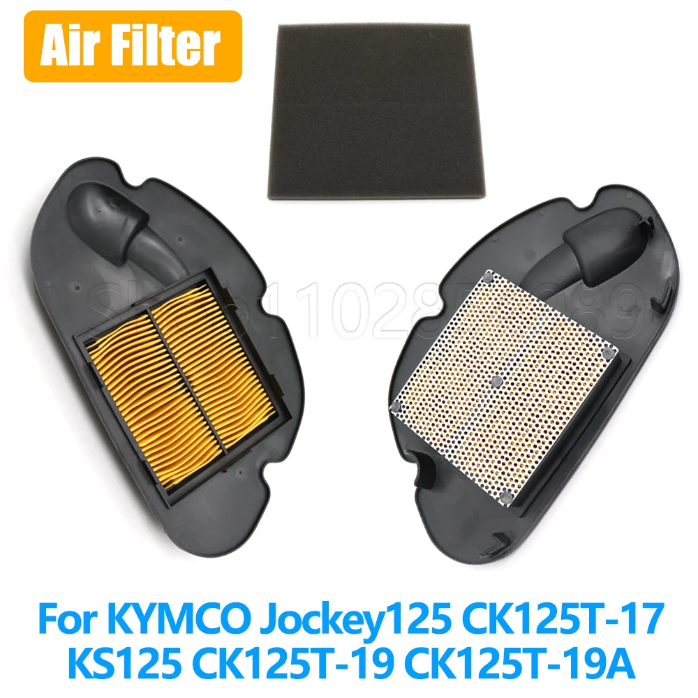For KYMCO Jockey125 CK125T-17 KS125 CK125T-19 CK125T-19A Motorcycle Air Filter Flow Engine Element Jockey 125 Accessories
For KYMCO Jockey125 CK125T-17 KS125 CK125T-19 CK125T-19A Motorcycle Air Filter Flow Engine Element Jockey 125 Accessories