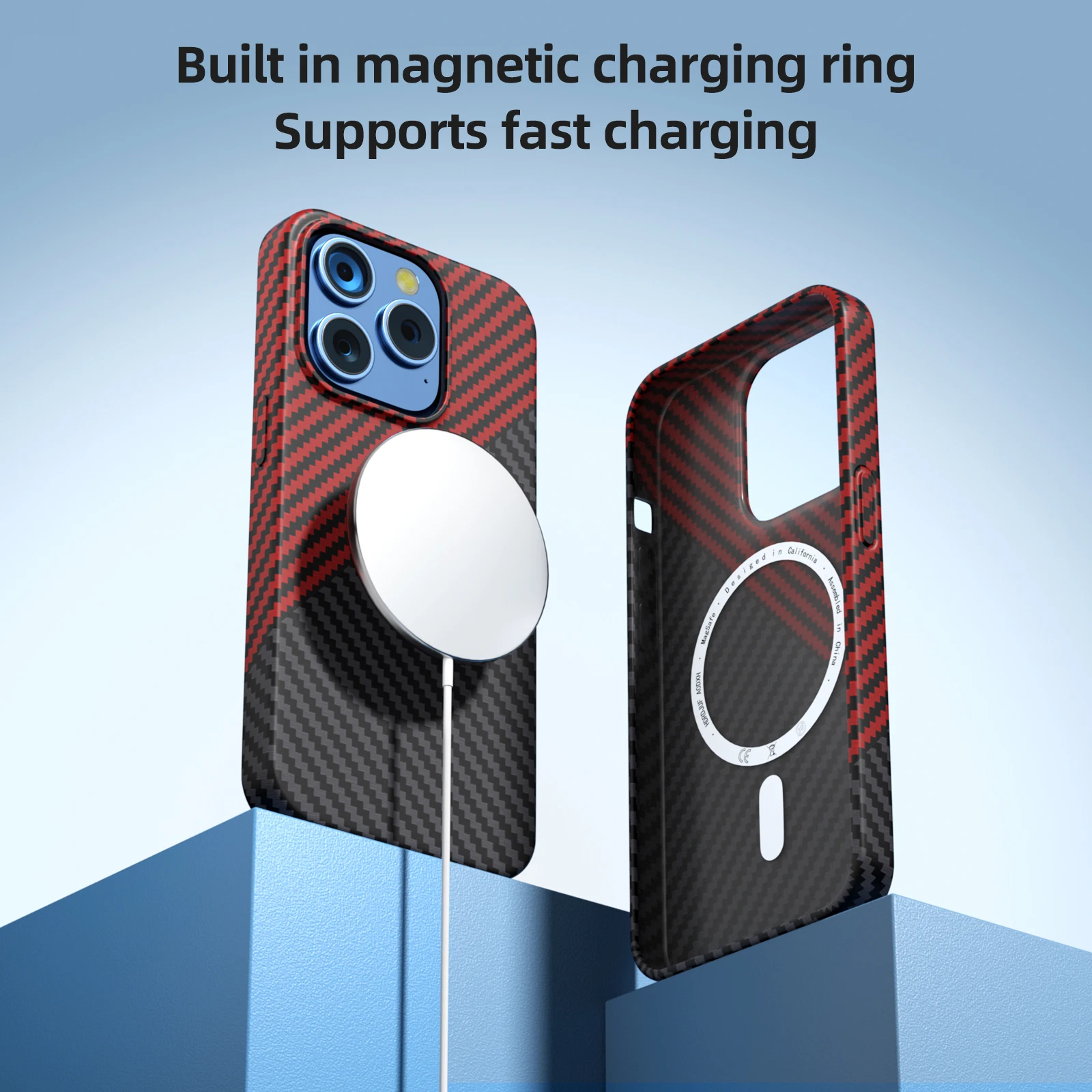 Anti-drop Nonslip Soft TPU Shockproof Magsafe Case For iPhone 15 Pro Max 14 13 Carbon Fiber Pattern Shockproof Armor Back Cover
Anti-drop Nonslip Soft TPU Shockproof Magsafe Case For iPhone 15 Pro Max 14 13 Carbon Fiber Pattern Shockproof Armor Back Cover