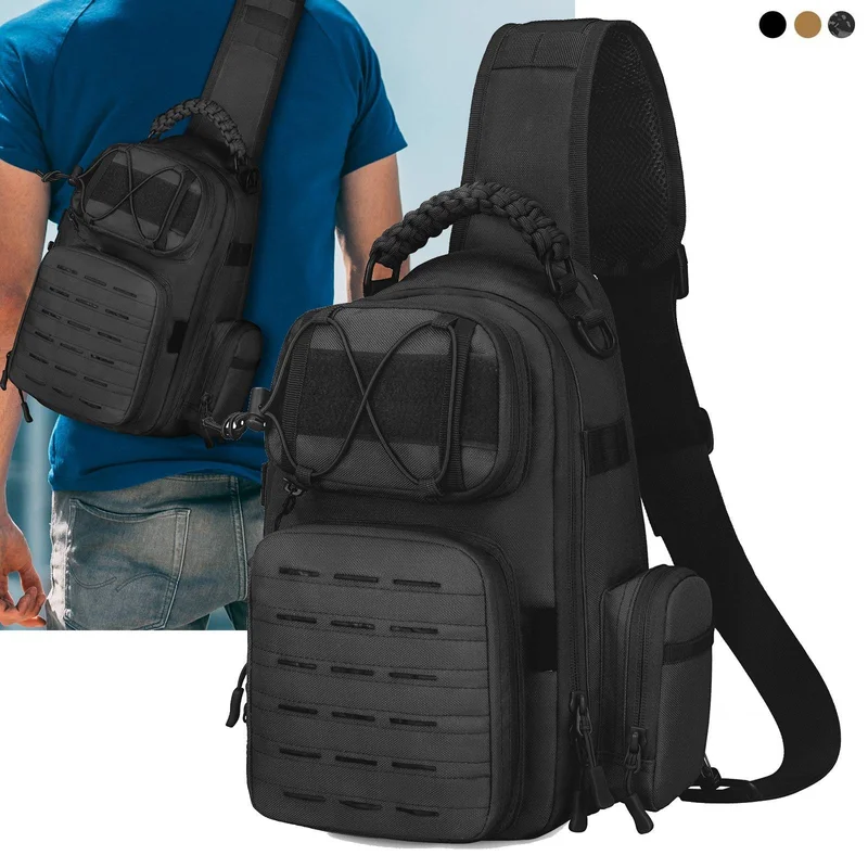 Tactical Camping Bag Backppack Chest Sling Outdoor FIshing Lure Rod Men Sports Handbags Shoulder Laser Molle Hunting Hiking Bags
Tactical Camping Bag Backppack Chest Sling Outdoor FIshing Lure Rod Men Sports Handbags Shoulder Laser Molle Hunting Hiking Bags