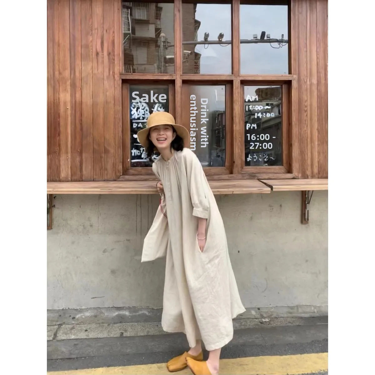 Artistic Japanese Sle Linen Dr Women's Spring Summer Loose Travel A-Line Midi Skirt Commute Cotton High-End Design
Artistic Japanese Sle Linen Dr Women's Spring Summer Loose Travel A-Line Midi Skirt Commute Cotton High-End Design