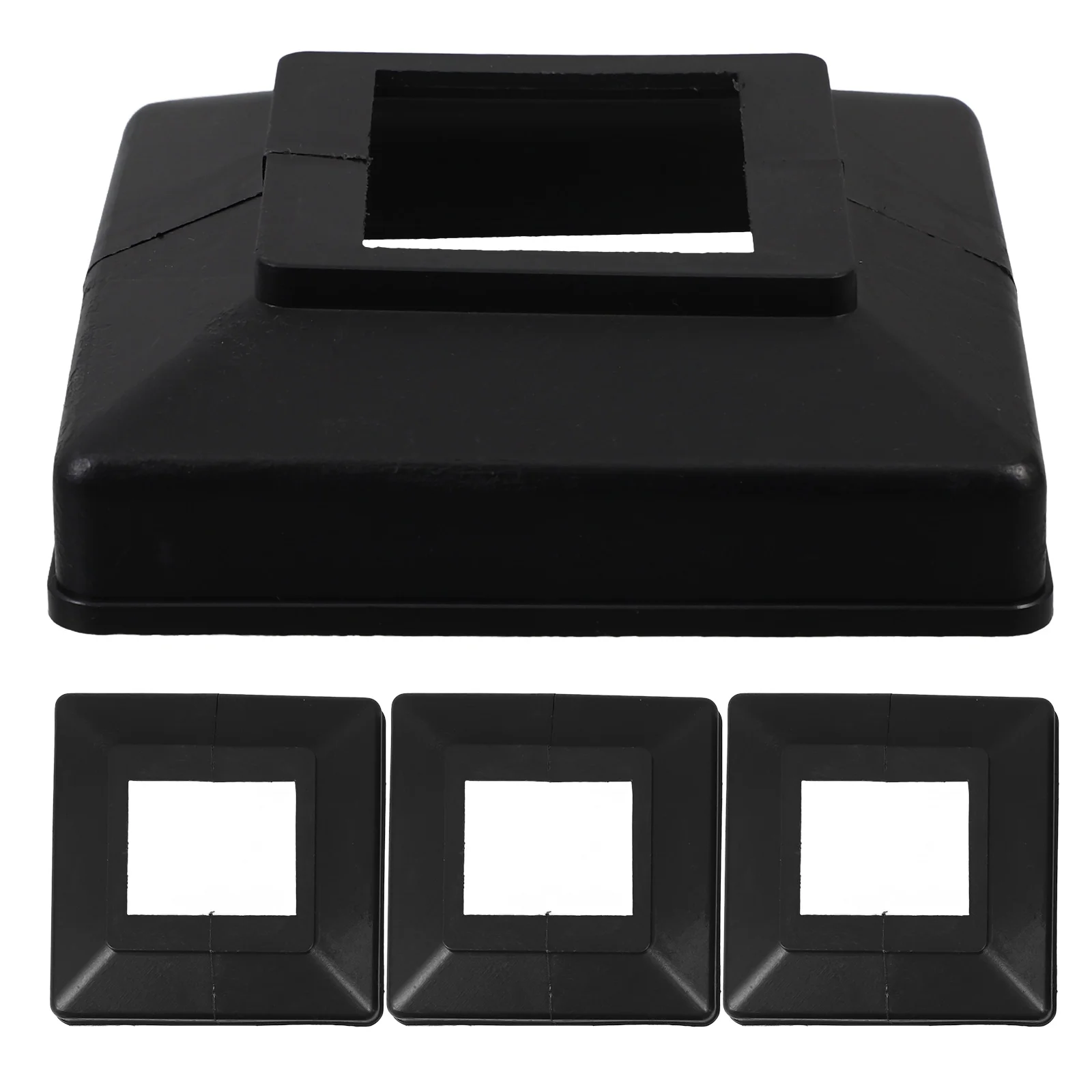 4 Pcs Deck Post Base Cover Outdoor Decor Trim Skirt Plastic Fence Caps Column Finials Replacement Square
4 Pcs Deck Post Base Cover Outdoor Decor Trim Skirt Plastic Fence Caps Column Finials Replacement Square