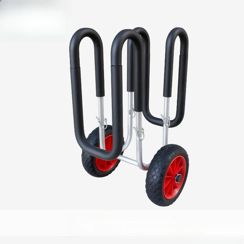 Single paddle board trailer aluminum alloy portable surf paddle board mobile bracket removable cart
Single paddle board trailer aluminum alloy portable surf paddle board mobile bracket removable cart