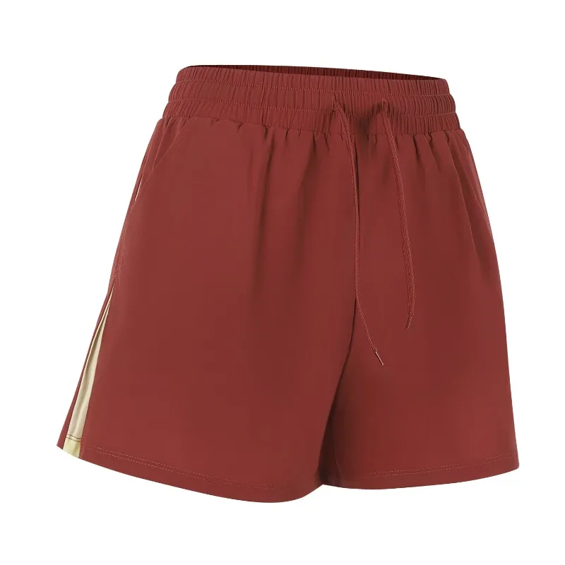 Spring and summer new quick-drying sports shorts women's anti-light contrasting sports pants big pockets running training yoga
Spring and summer new quick-drying sports shorts women's anti-light contrasting sports pants big pockets running training yoga
