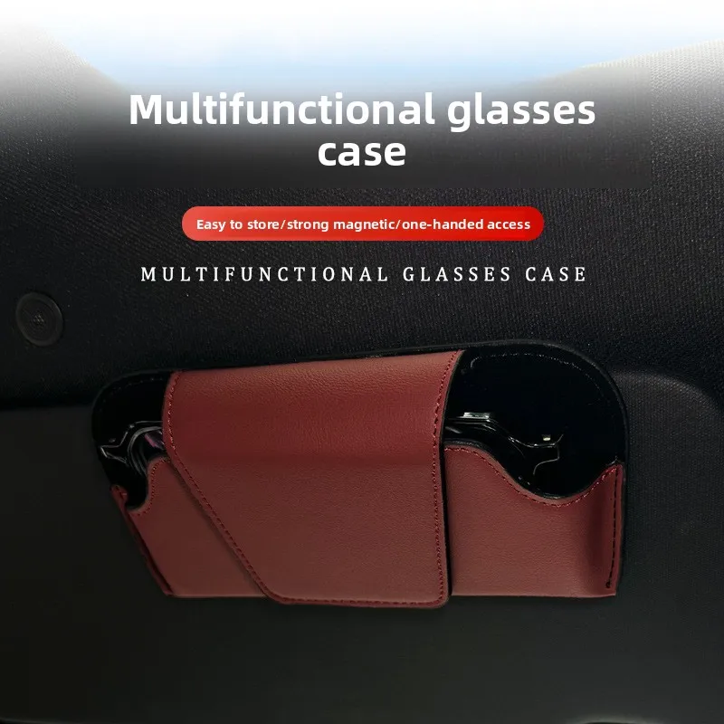 Sun Visors Glasses Holder Universal for Car SUV Sun Visors Sunglasses Storage Case Case Sunglass Storage Box
Sun Visors Glasses Holder Universal for Car SUV Sun Visors Sunglasses Storage Case Case Sunglass Storage Box